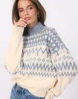 PULL COL MONTANT - BECCY - ECRU PULL NEW KOOKAI Mode Kookai