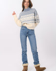 PULL COL MONTANT - BECCY - ECRU PULL NEW KOOKAI Mode Kookai