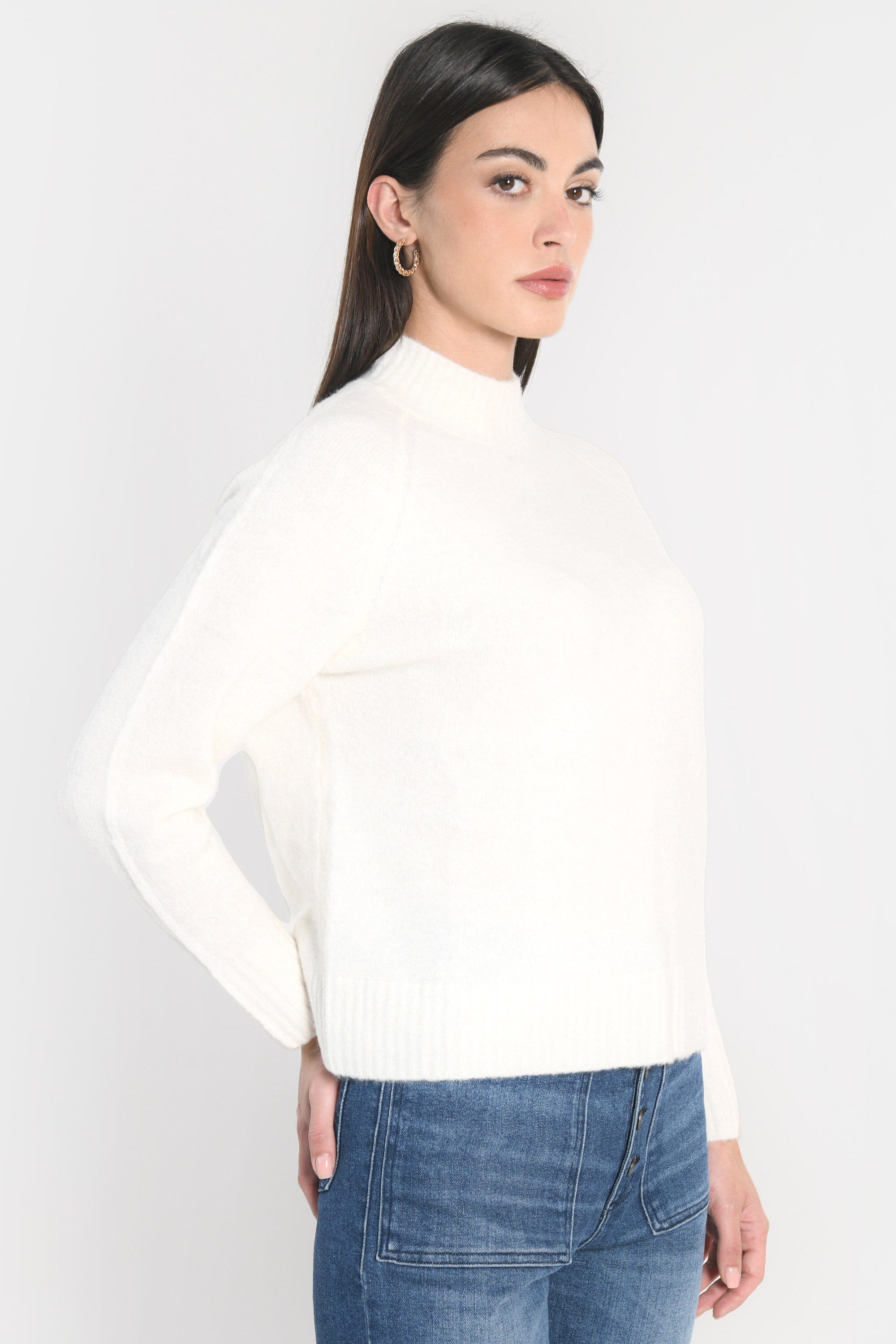 PULL COL MONTANT CONNIE ECRU PULL KOOKAI Mode Kookai