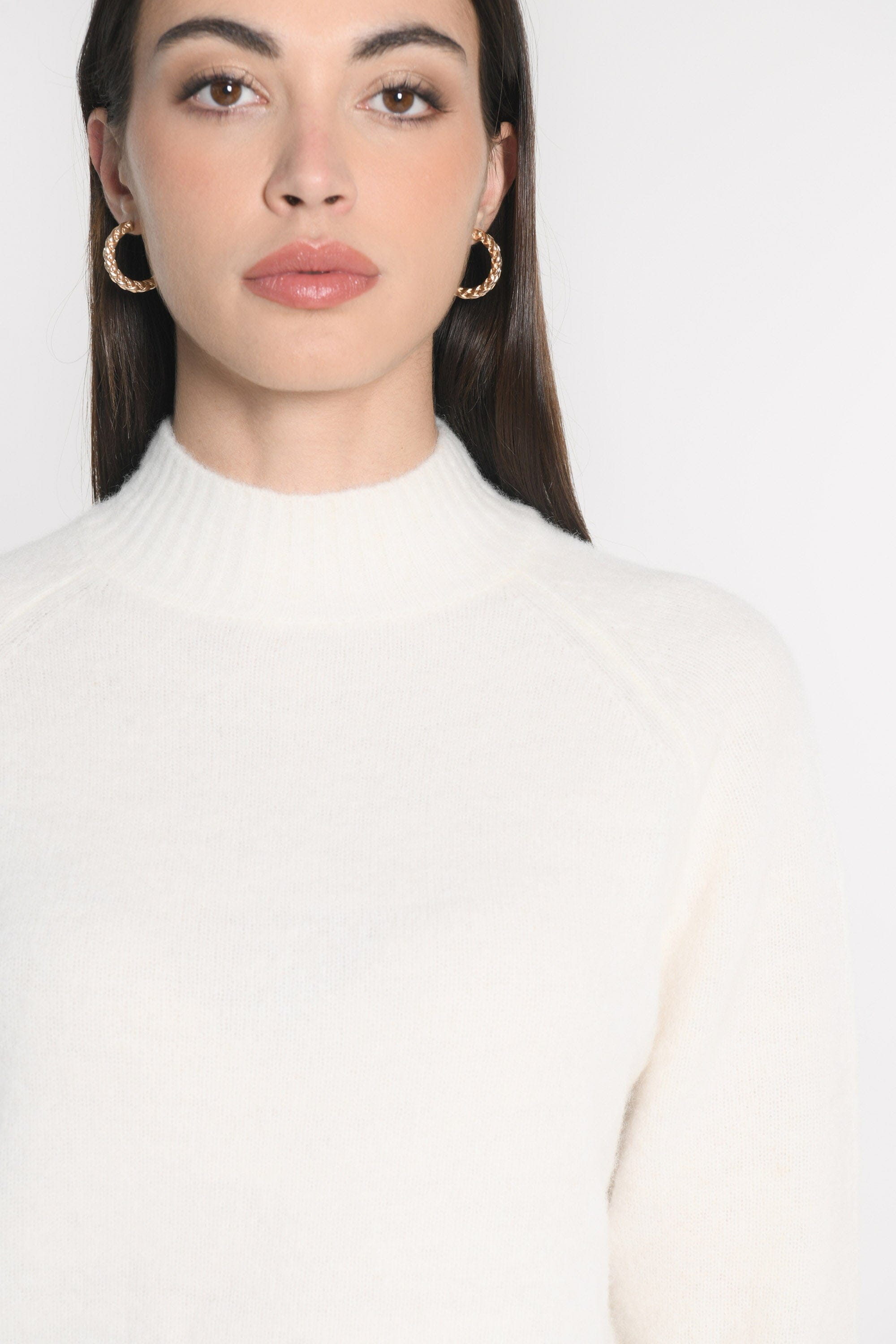 PULL COL MONTANT CONNIE ECRU PULL KOOKAI Mode Kookai