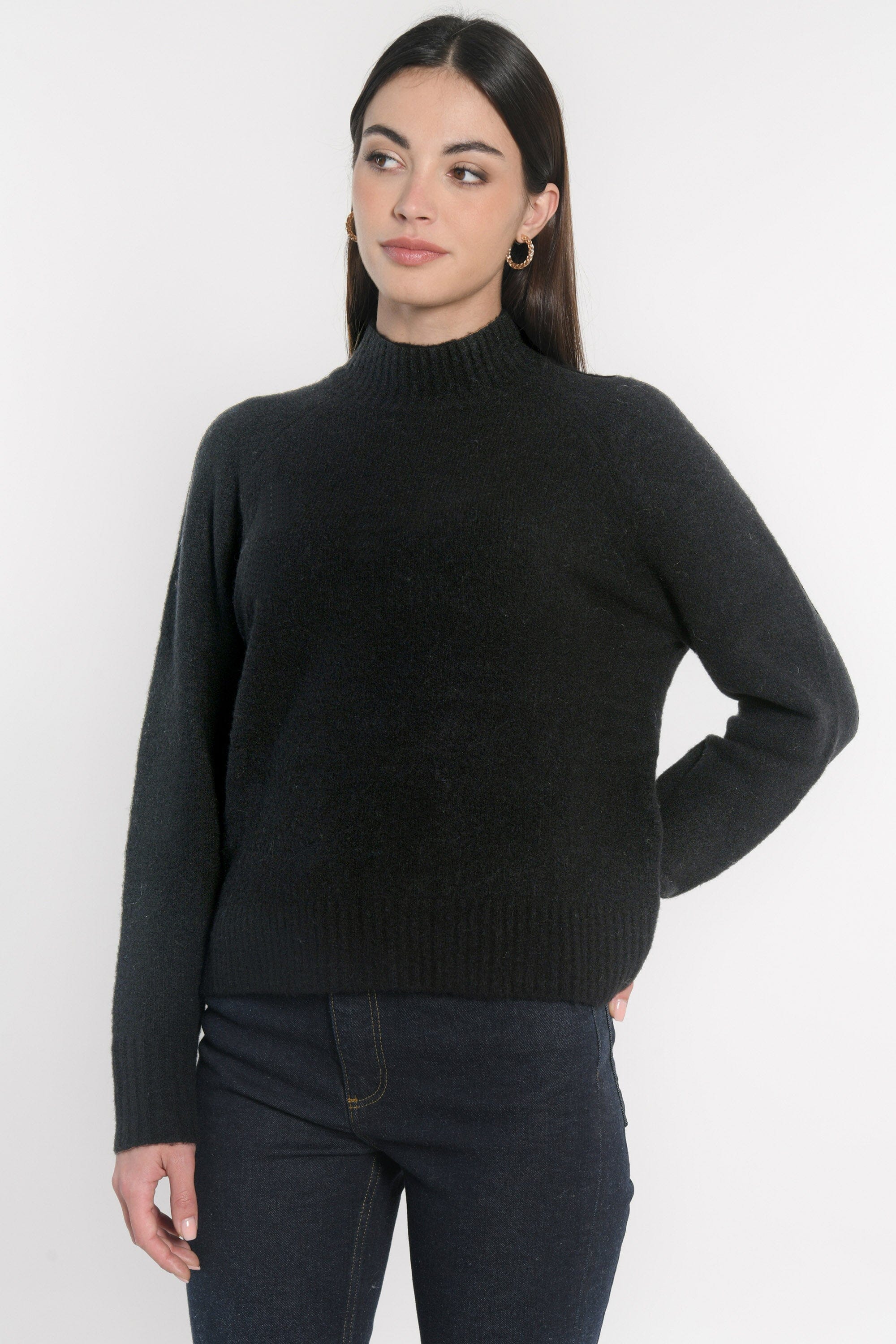 PULL COL MONTANT CONNIE NOIR PULL KOOKAI Mode Kookai