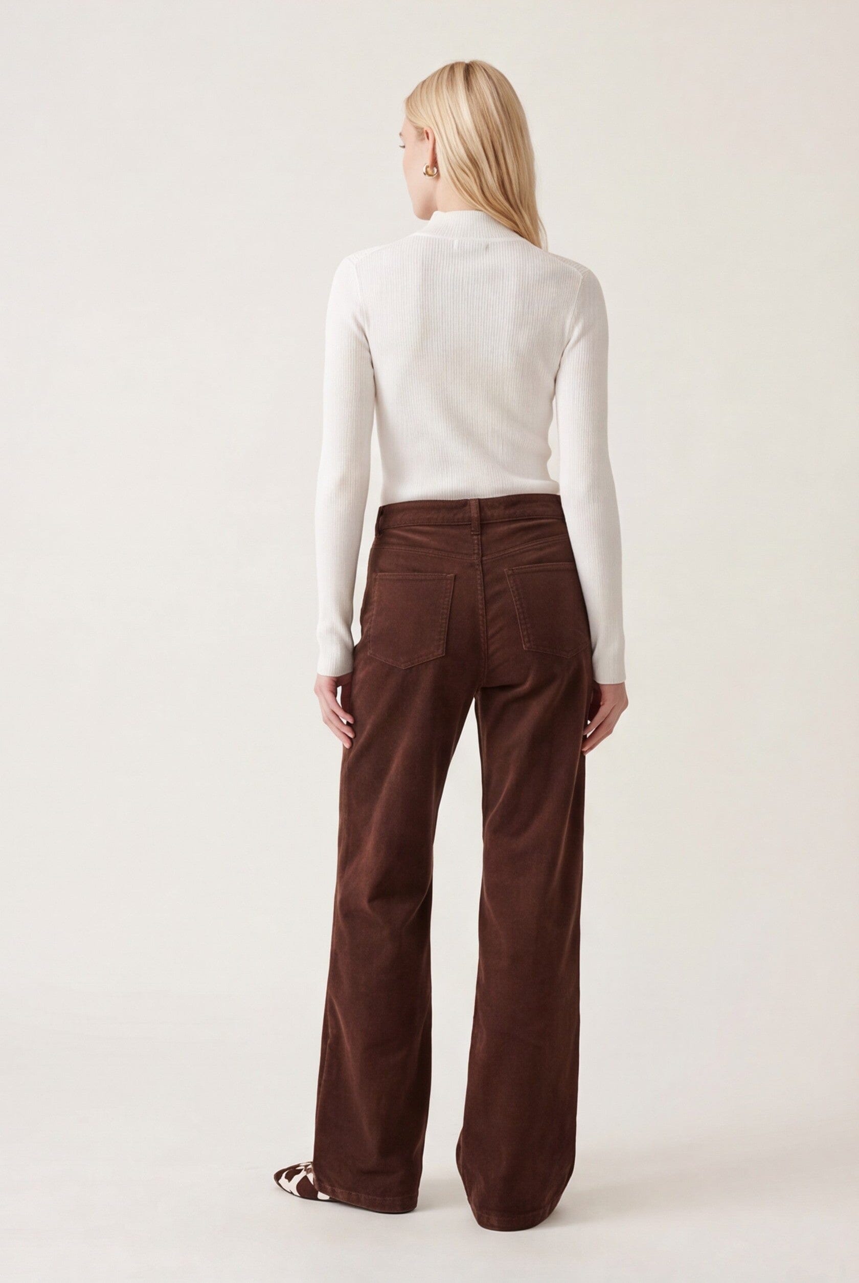 PULL COL MONTANT - D-BAYRON - ECRU PULL NEW KOOKAI Mode Kookai