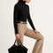 PULL COL MONTANT - D-BAYRON - NOIR PULL NEW KOOKAI Mode Kookai