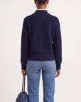 PULL COL MONTANT - DARI - MARINE/ECRU PULL NEW KOOKAI Mode Kookai