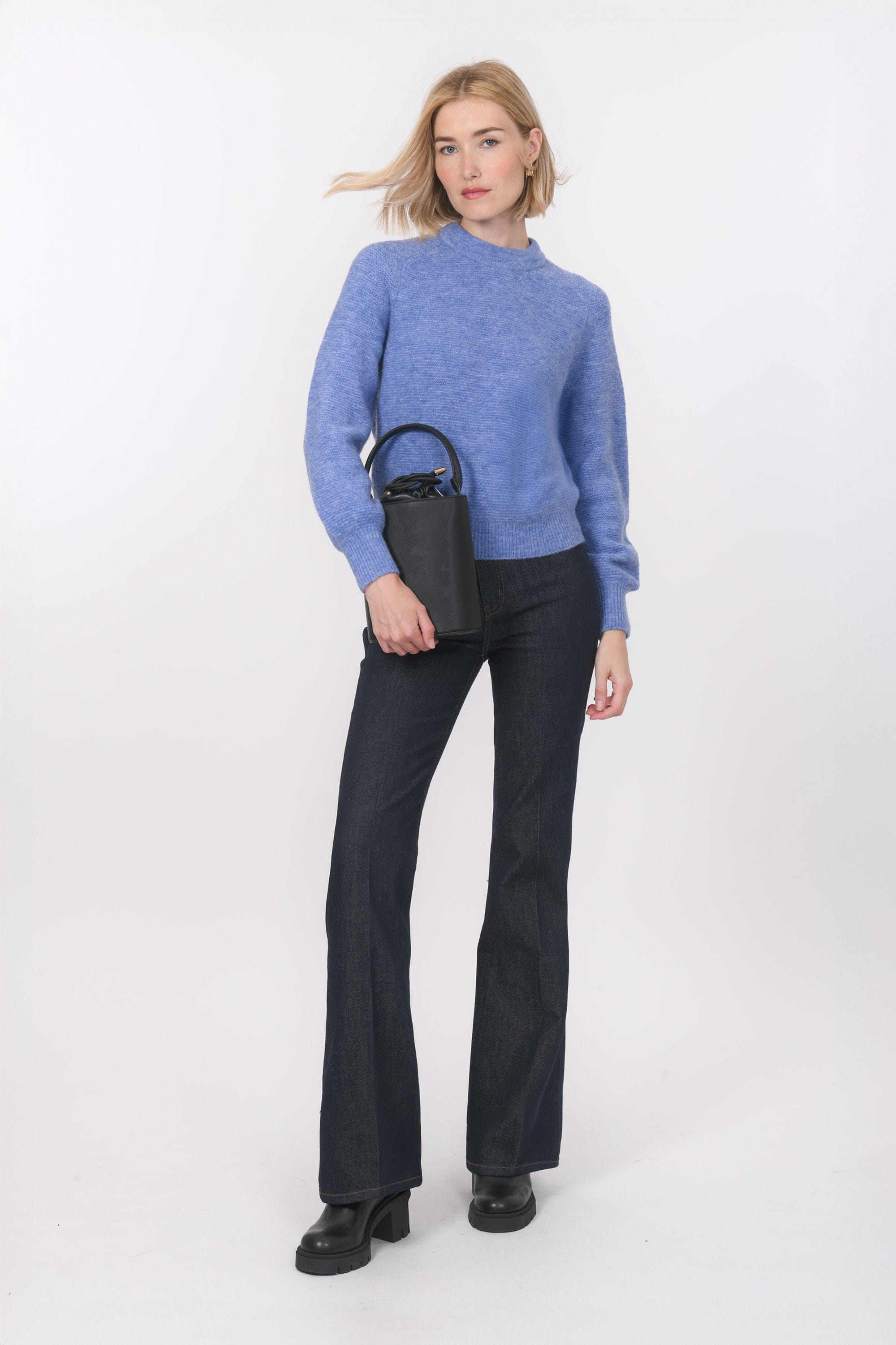 PULL COL ROND - BAMBI - PERVENCHE PULL NEW KOOKAI Mode Kookai