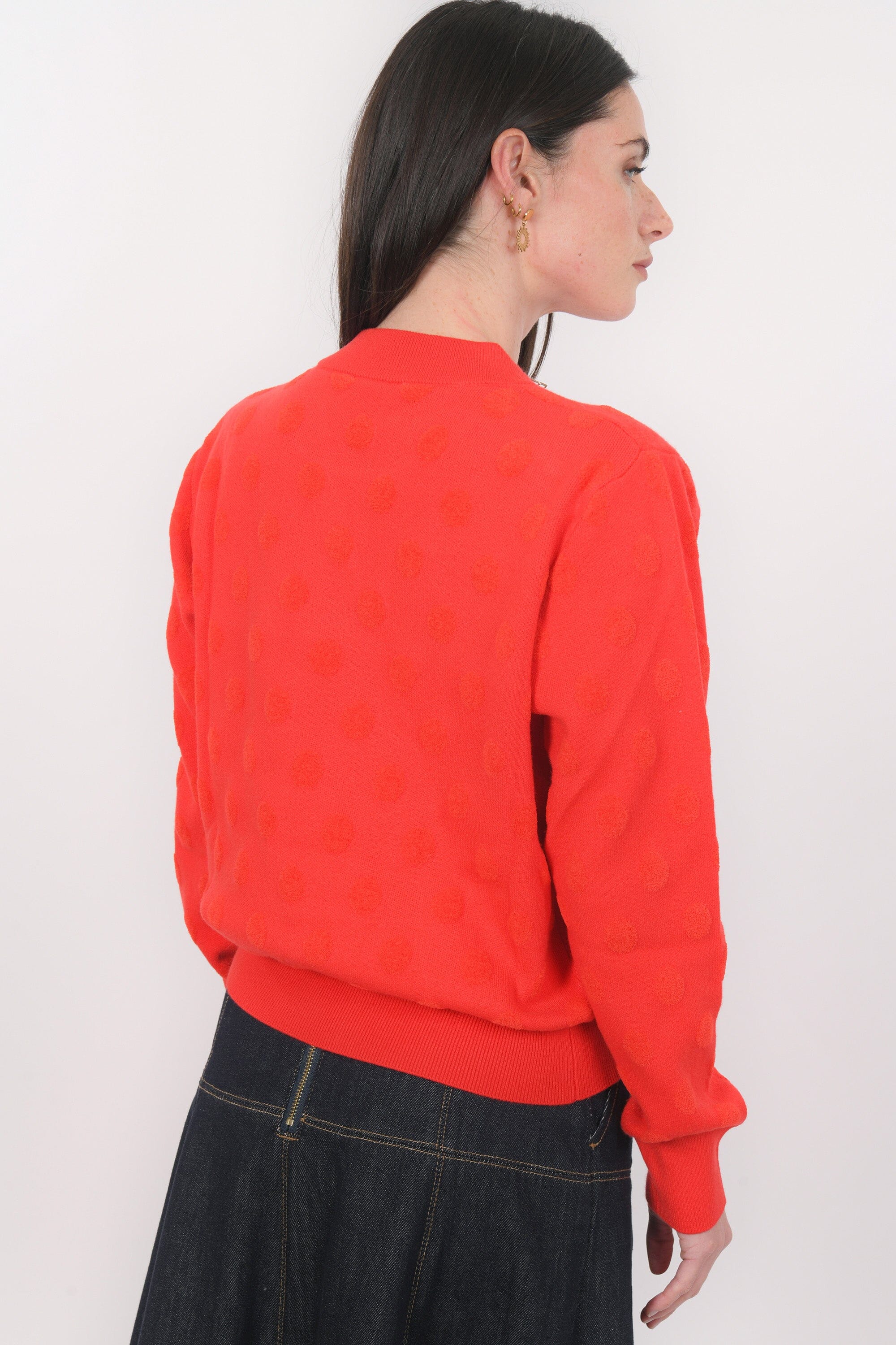 PULL COL ROND - BESSY - ROUGE PULL NEW KOOKAI Mode Kookai