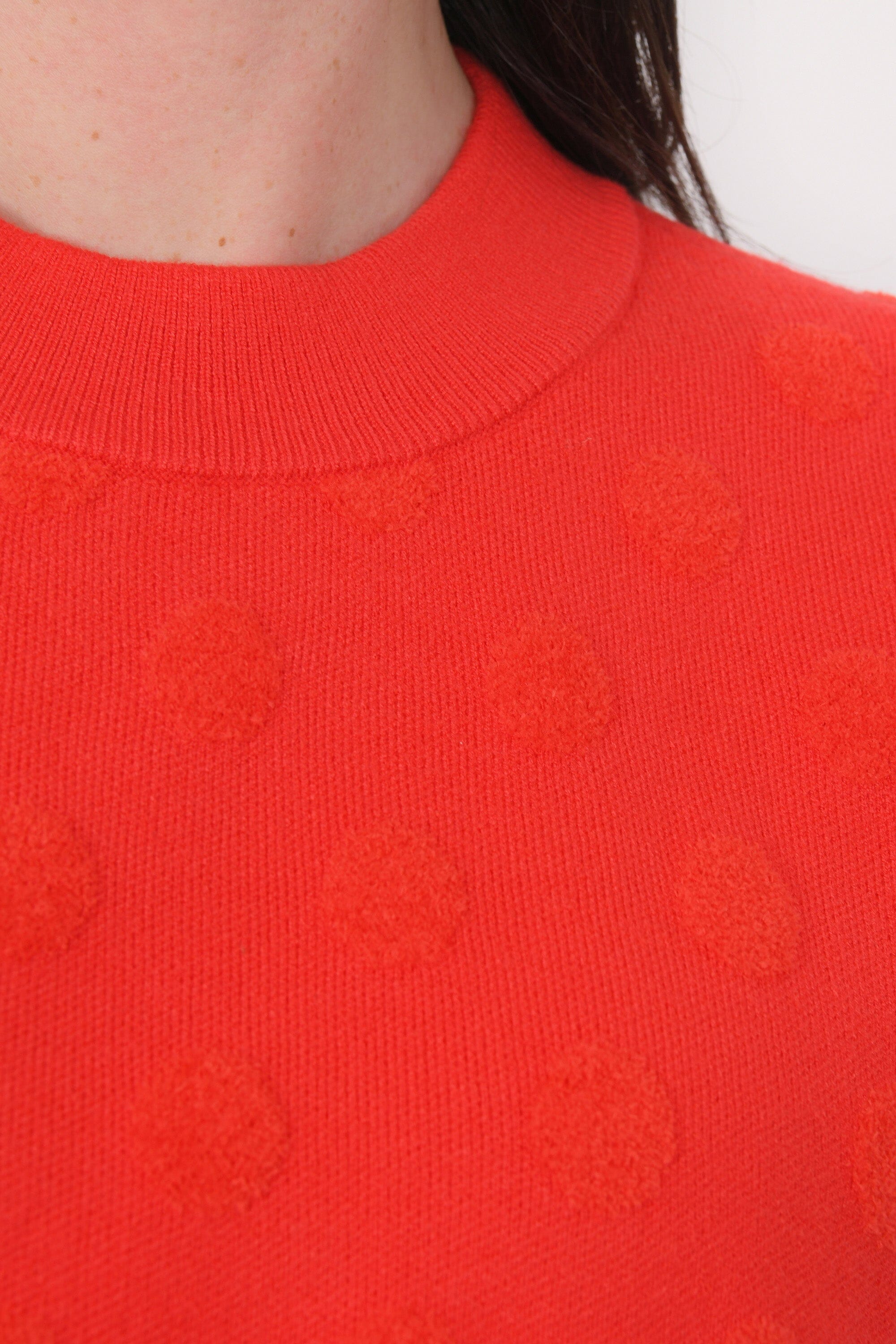 PULL COL ROND - BESSY - ROUGE PULL NEW KOOKAI Mode Kookai