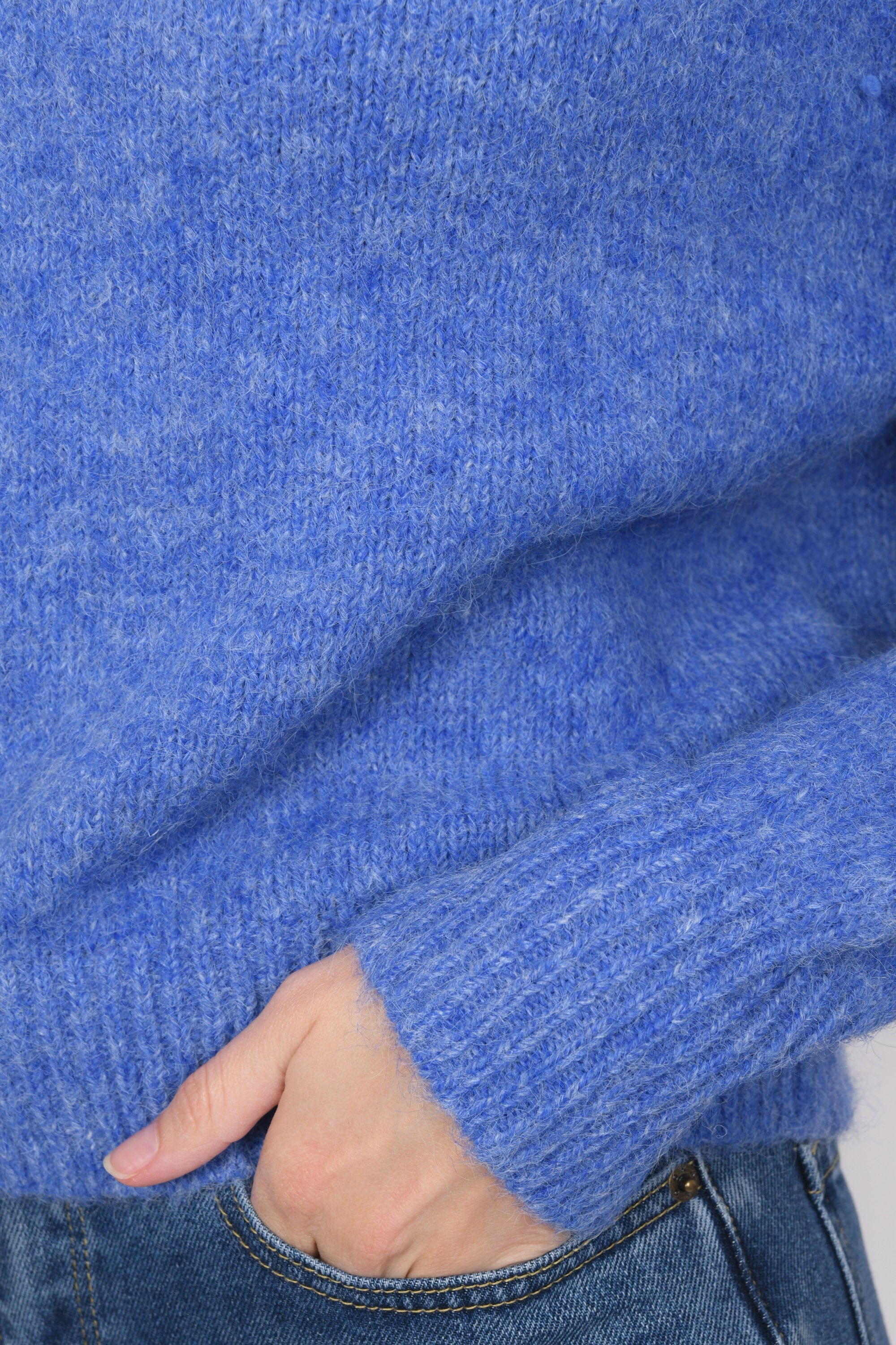 PULL COL ROND - BIANCA - BLEU PULL NEW KOOKAI Mode Kookai