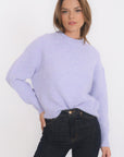 PULL COL ROND - BIANCA - LILAS PULL NEW KOOKAI Mode Kookai