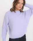 PULL COL ROND - BIANCA - LILAS PULL NEW KOOKAI Mode Kookai
