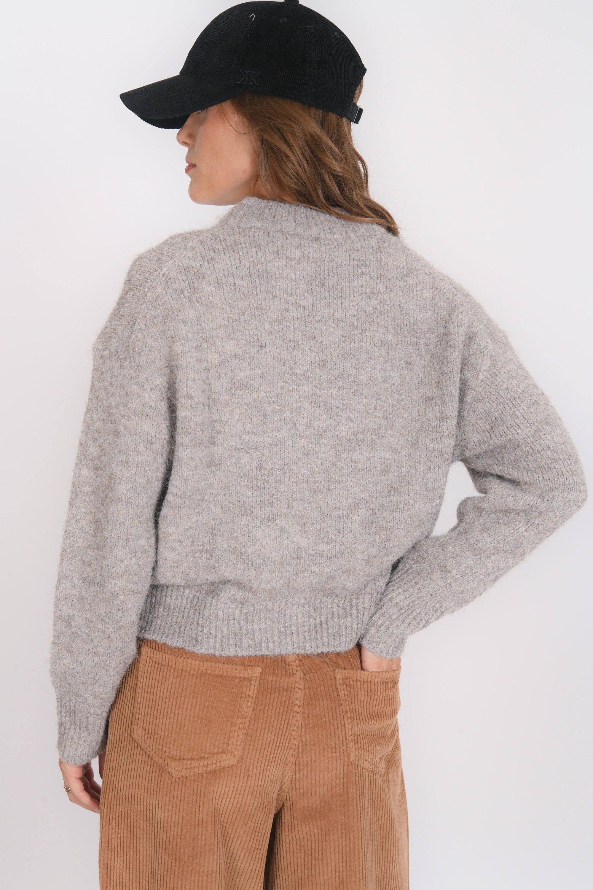 PULL COL ROND - BIANCA - TAUPE PULL NEW KOOKAI Mode Kookai