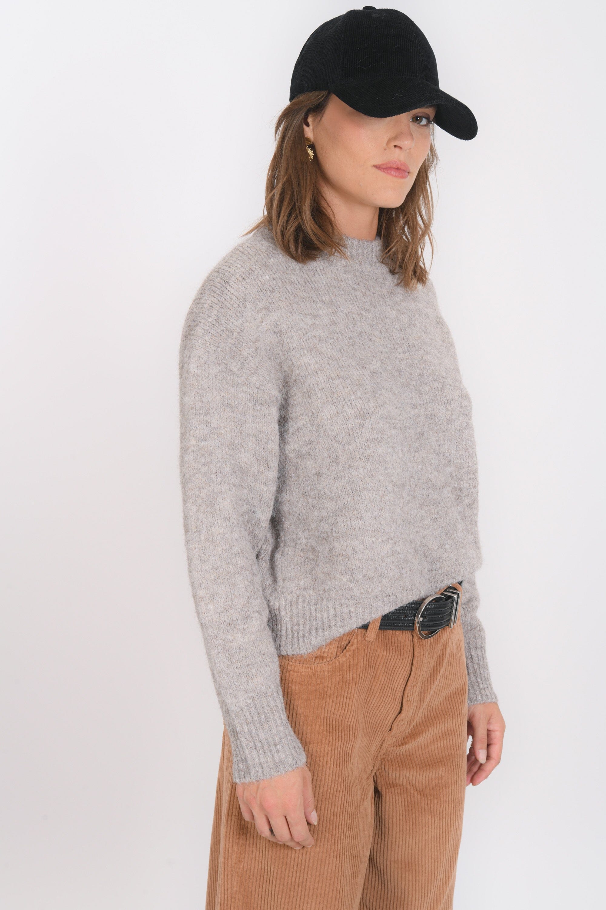 PULL COL ROND - BIANCA - TAUPE PULL NEW KOOKAI Mode Kookai