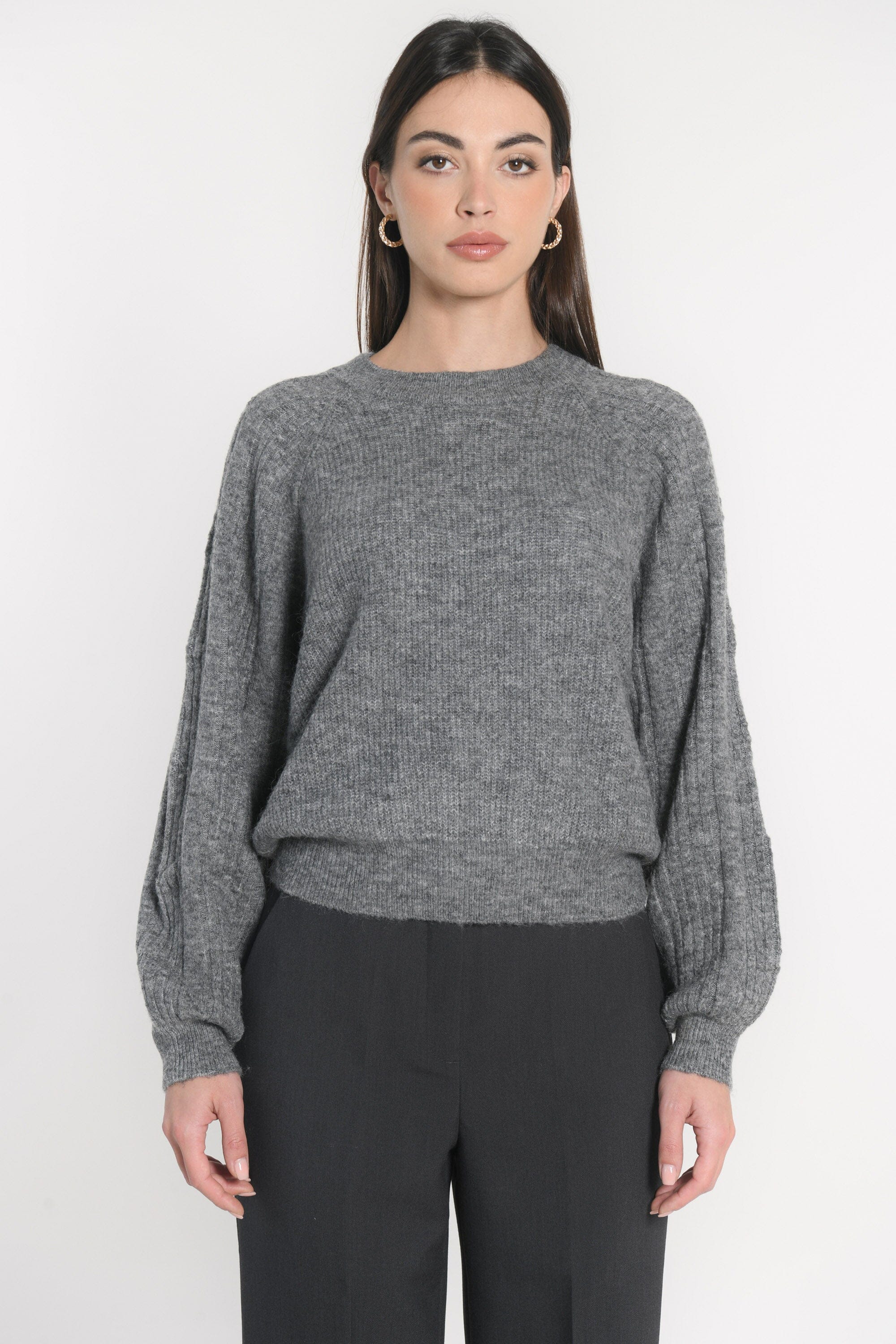 PULL COL ROND CARRY ANTHRACITE PULL KOOKAI Mode Kookai