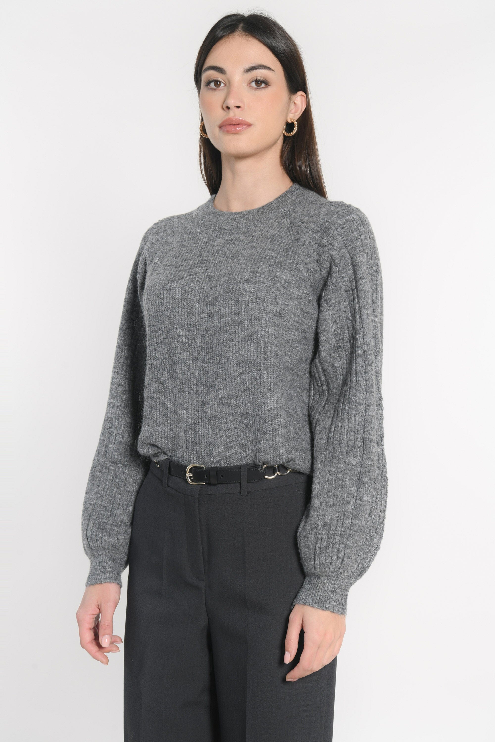 PULL COL ROND CARRY ANTHRACITE PULL KOOKAI Mode Kookai