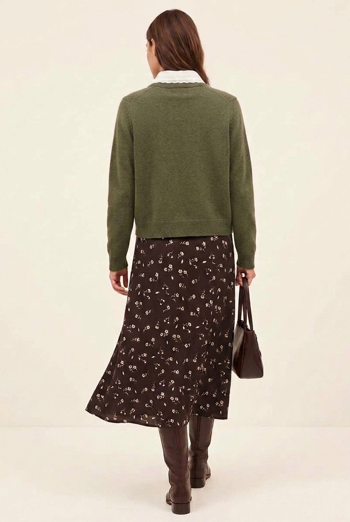 PULL COL ROND - DANITA - KAKI PULL NEW KOOKAI Mode Kookai