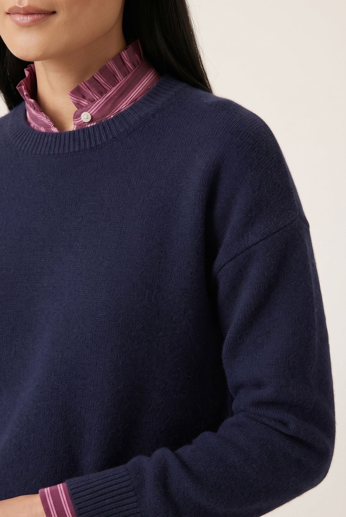 PULL COL ROND - DANITA - MARINE PULL NEW KOOKAI Mode Kookai
