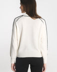PULL COL ROND GABBY ÉCRU/NOIR PULL KOOKAI Mode Kookai