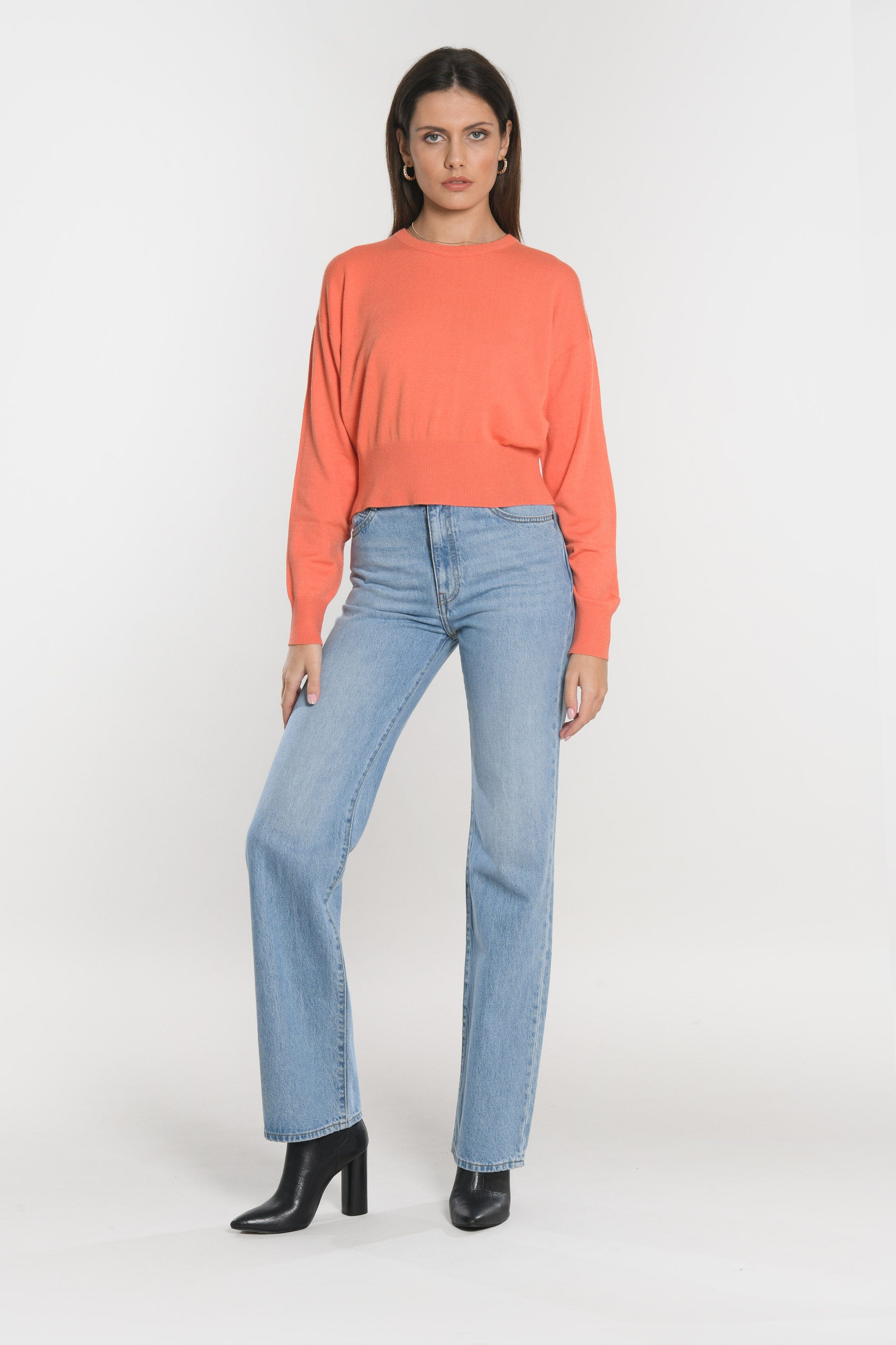 PULL COL ROND NOLWENN CORAIL PULL KOOKAI Mode Kookai