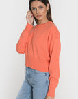 PULL COL ROND NOLWENN CORAIL PULL KOOKAI Mode Kookai