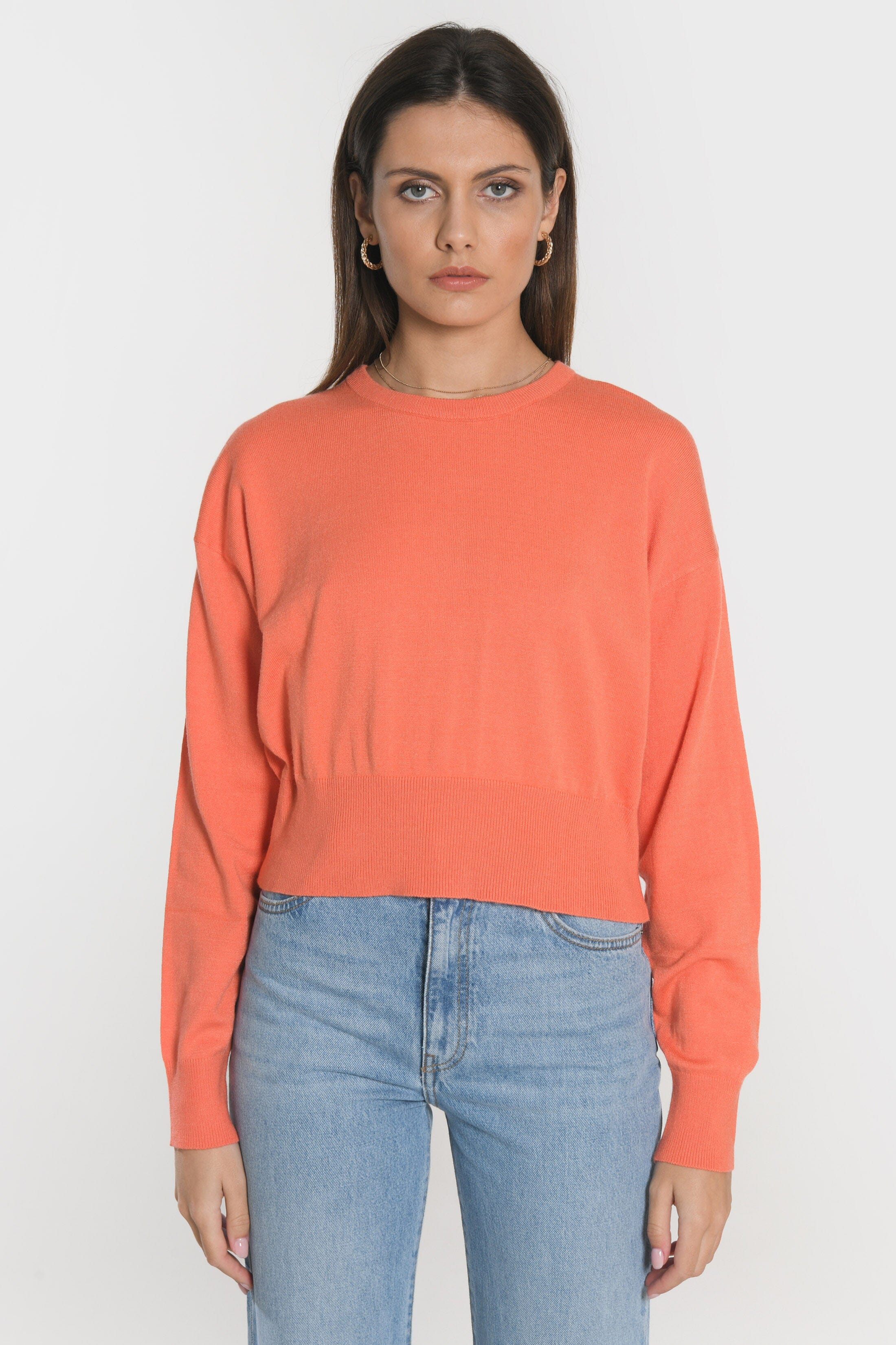 PULL COL ROND NOLWENN CORAIL PULL KOOKAI Mode Kookai