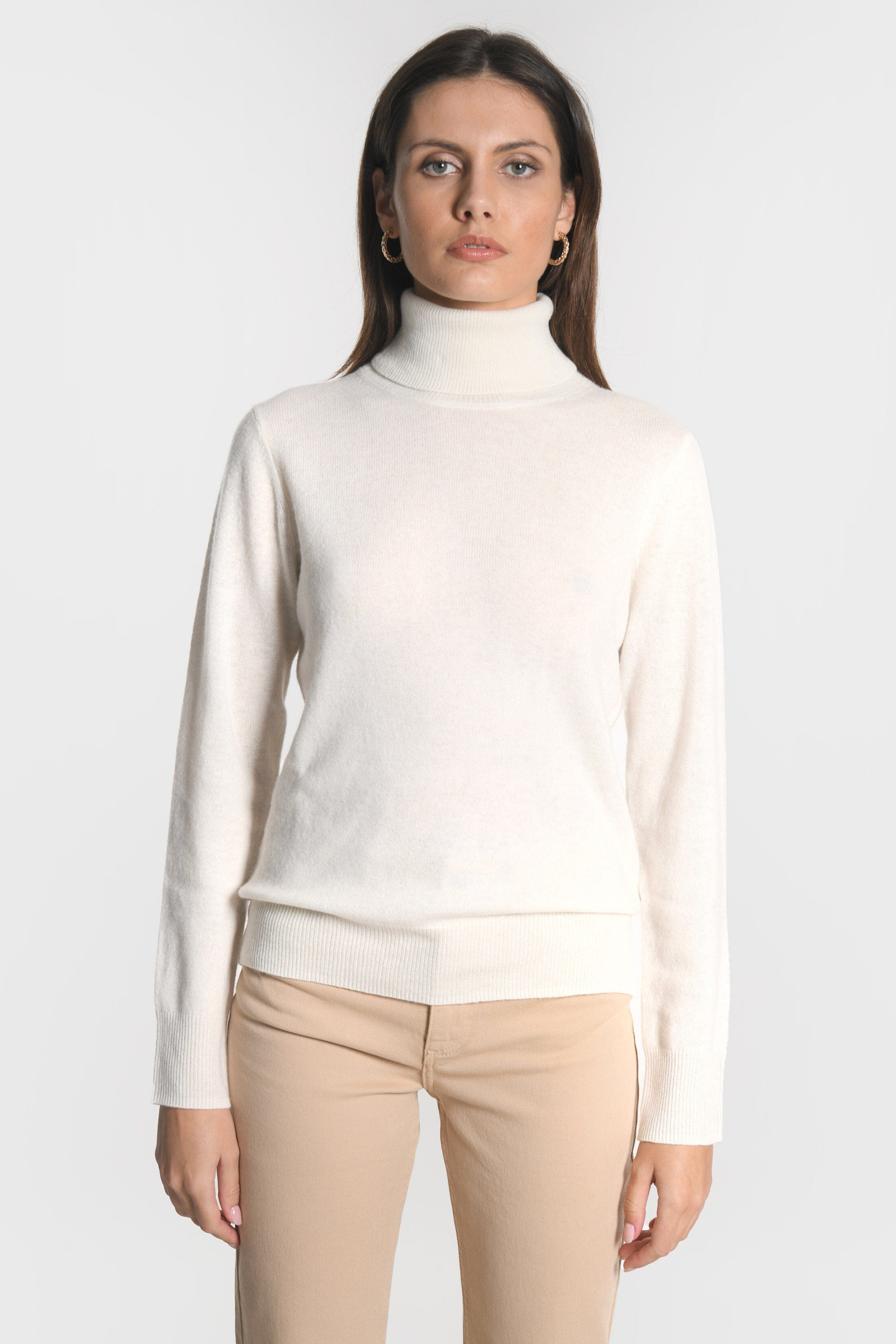 PULL COL ROULÉ ANITA ÉCRU PULL KOOKAI Mode Kookai
