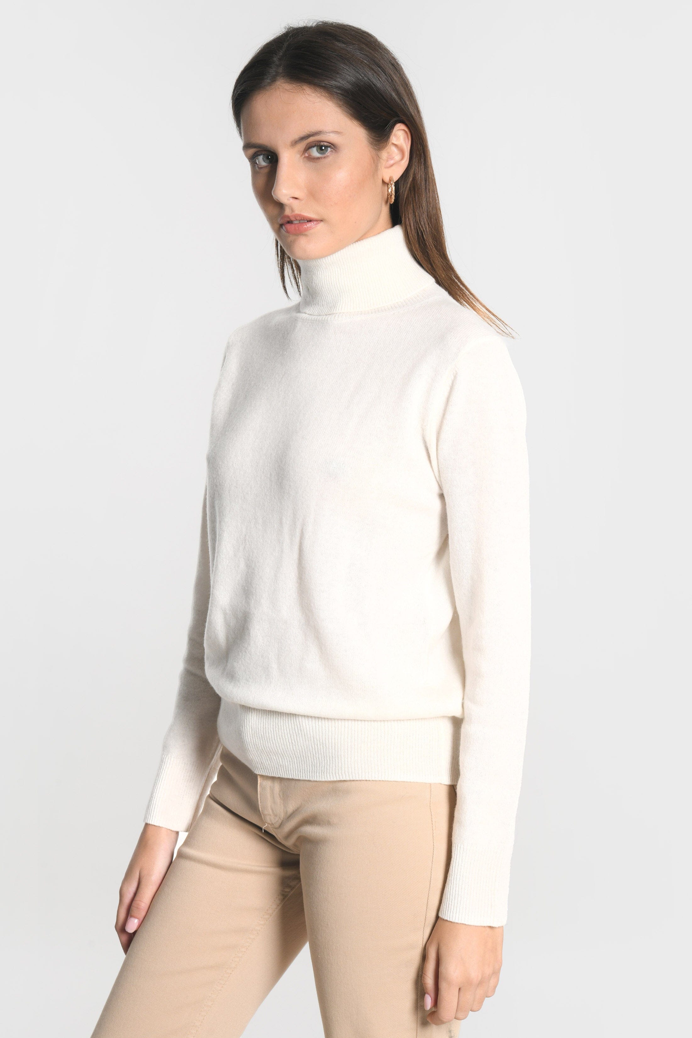 PULL COL ROULÉ ANITA ÉCRU PULL KOOKAI Mode Kookai