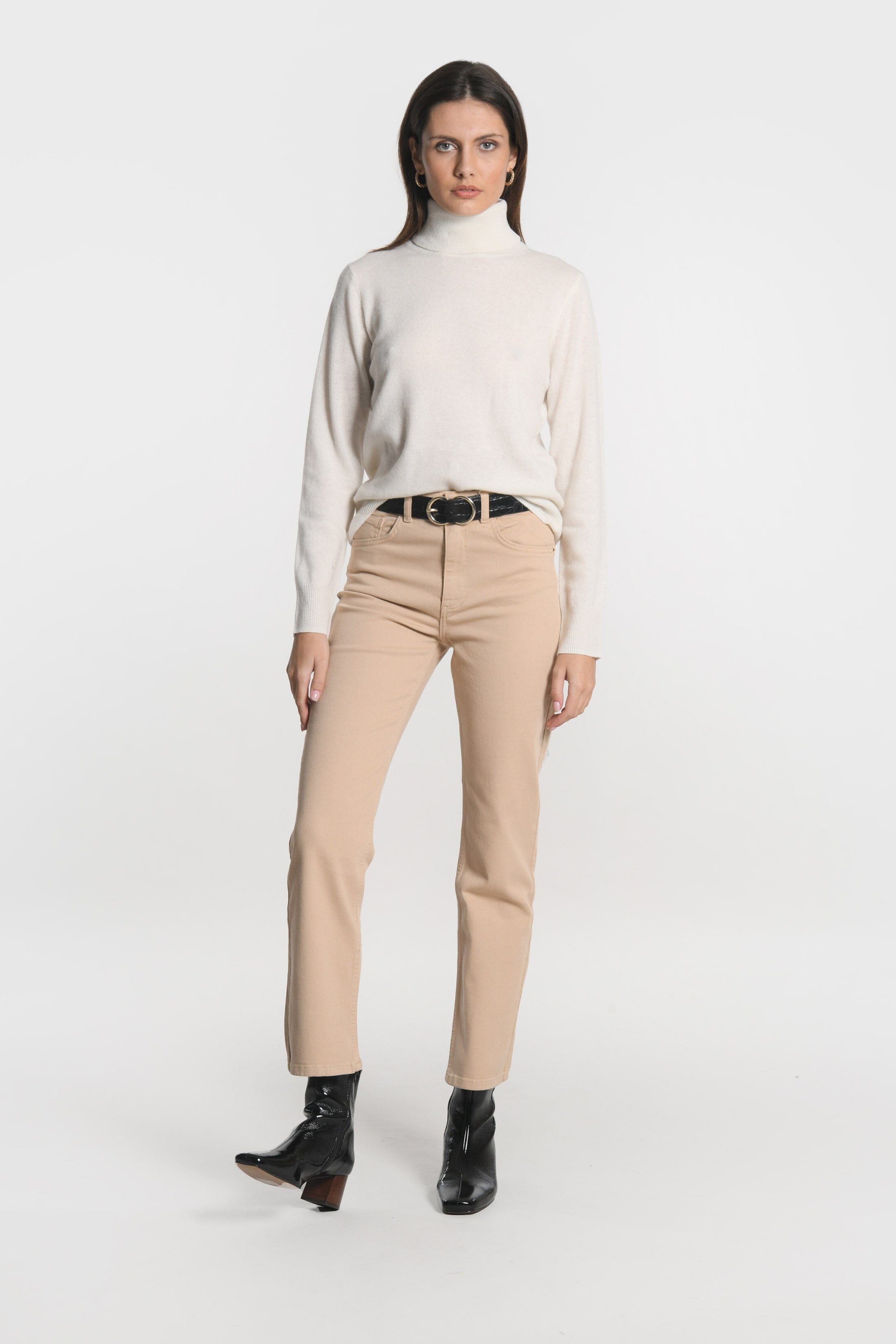 PULL COL ROULÉ ANITA ÉCRU PULL KOOKAI Mode Kookai