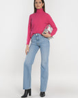 PULL COL ROULÉ ANITA FUSCHIA PULL KOOKAI Mode Kookai