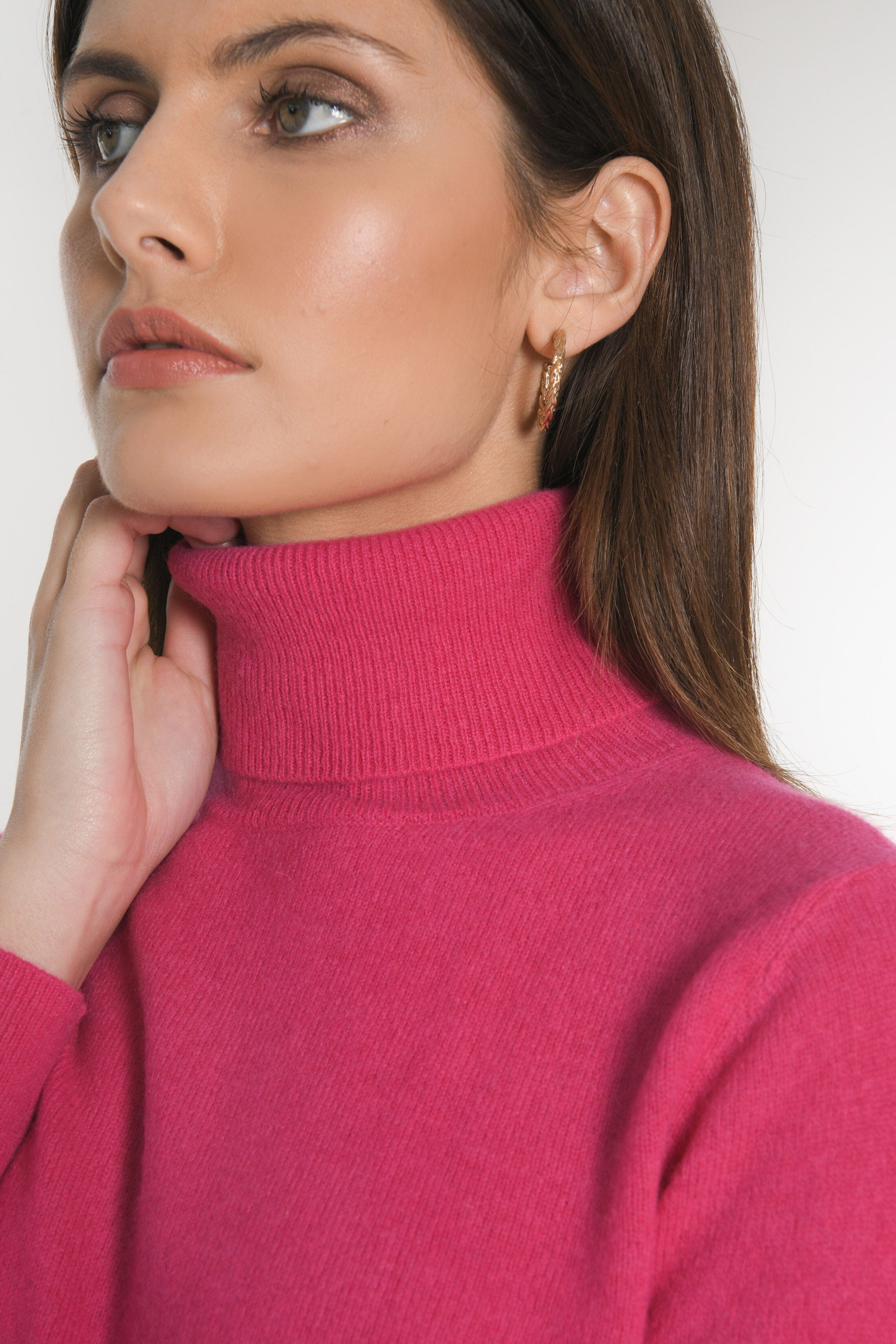 PULL COL ROULÉ ANITA FUSCHIA PULL KOOKAI Mode Kookai