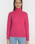 PULL COL ROULÉ ANITA FUSCHIA PULL KOOKAI Mode Kookai