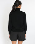 PULL COL ROULÉ ANITA NOIR PULL KOOKAI Mode Kookai