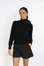 PULL COL ROULÉ ANITA NOIR PULL KOOKAI Mode Kookai
