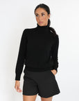 PULL COL ROULÉ ANITA NOIR PULL KOOKAI Mode Kookai
