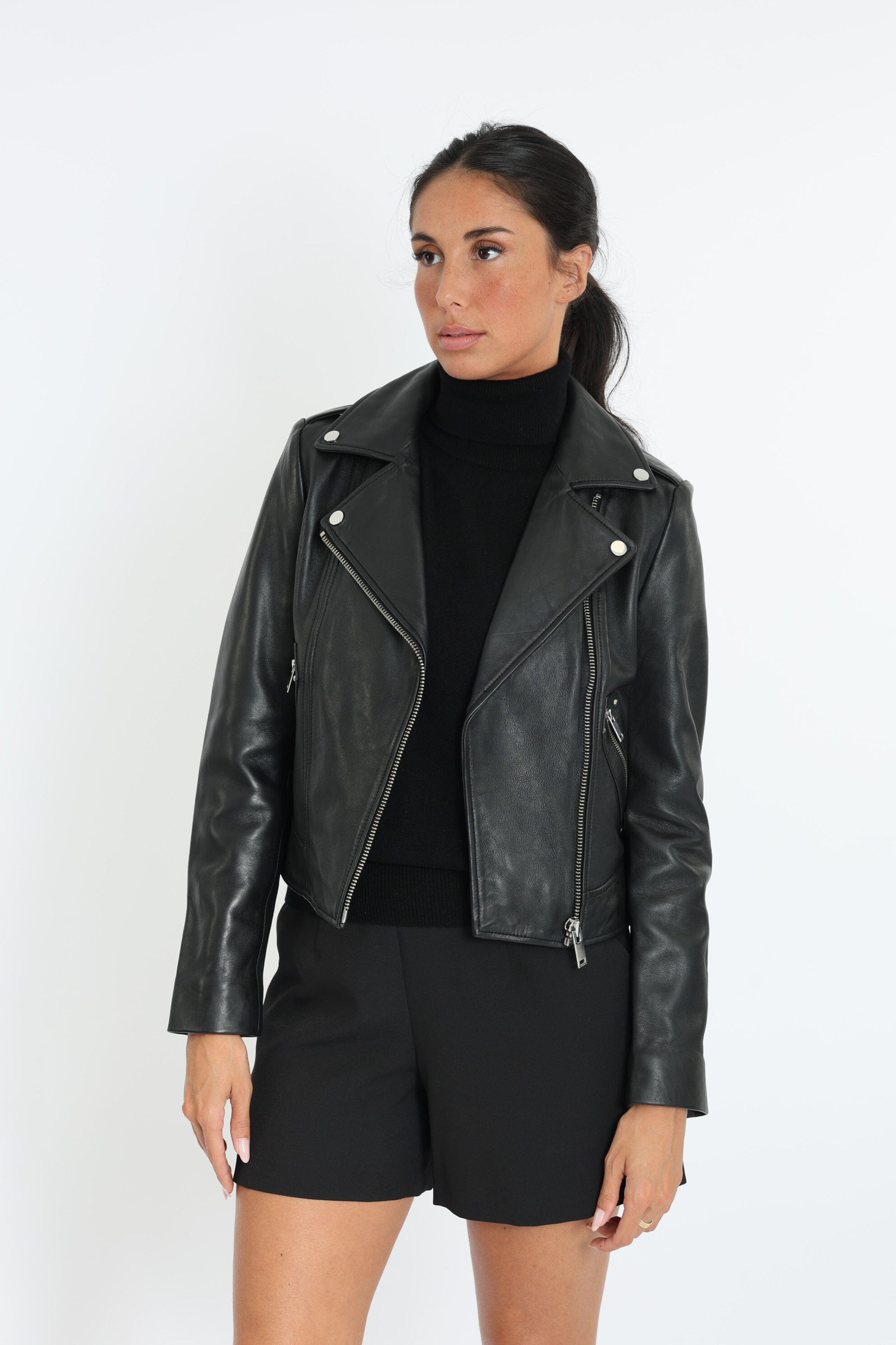 PULL COL ROULÉ ANITA NOIR PULL KOOKAI Mode Kookai