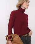 PULL COL ROULE - B-ANITA - RHUBARBE PULL NEW KOOKAI Mode Kookai