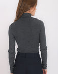 PULL COL ROULE - B-OLYMPE - ANTHRACITE PULL NEW KOOKAI Mode Kookai