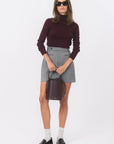 PULL COL ROULE - B-OLYMPE - BORDEAUX PULL NEW KOOKAI Mode Kookai