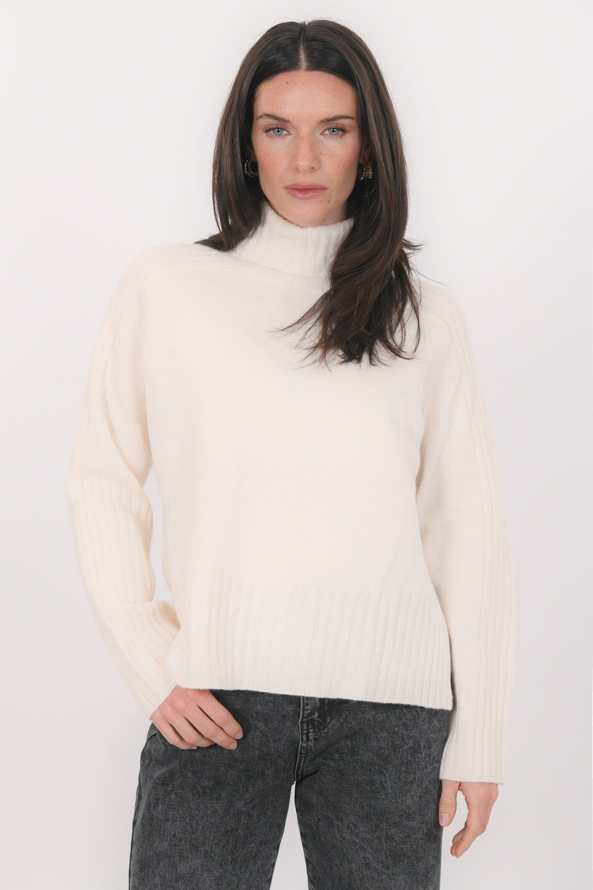 PULL COL ROULE - BART - ECRU PULL NEW KOOKAI Mode Kookai