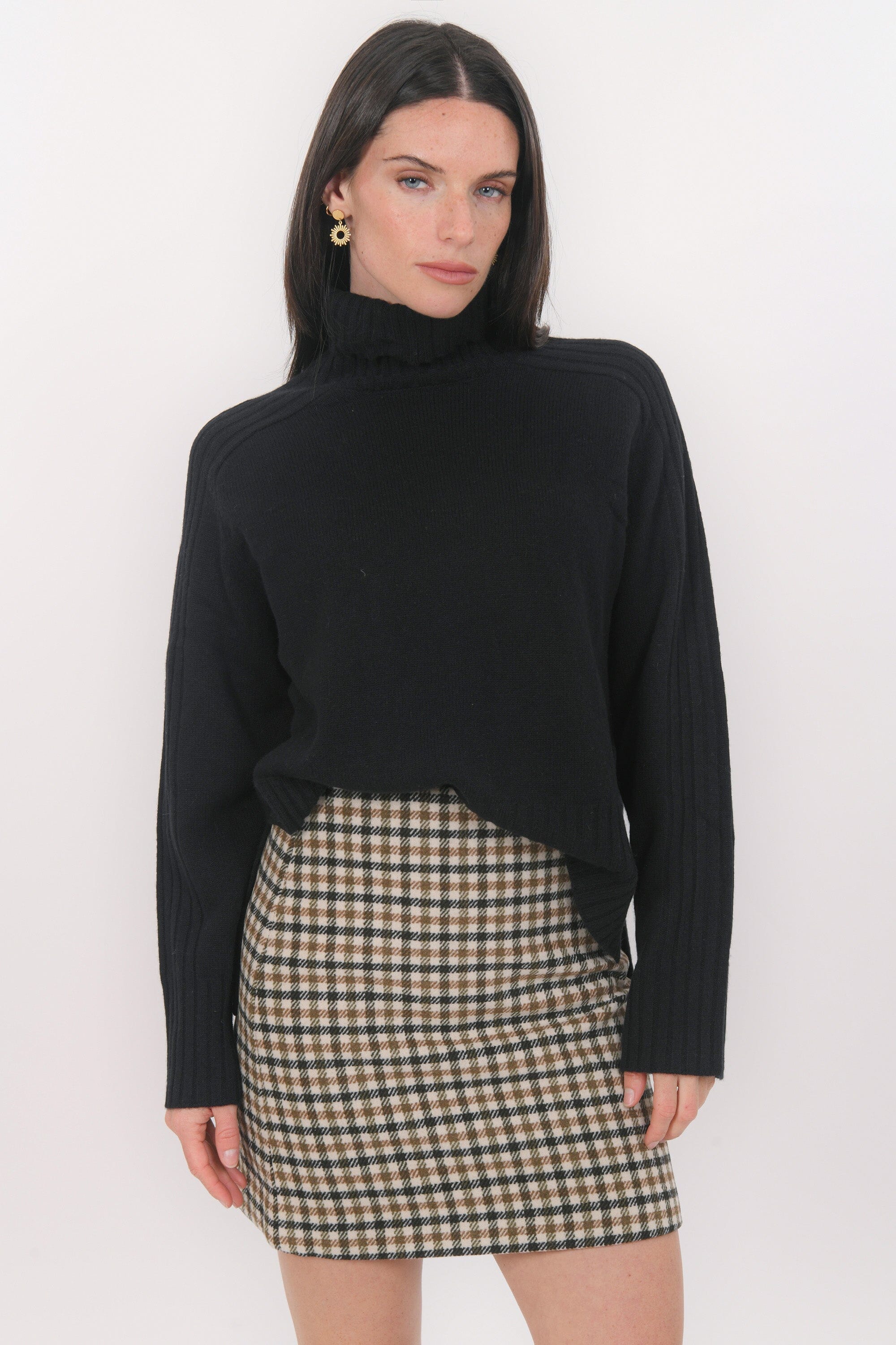 PULL COL ROULE - BART - NOIR PULL NEW KOOKAI Mode Kookai