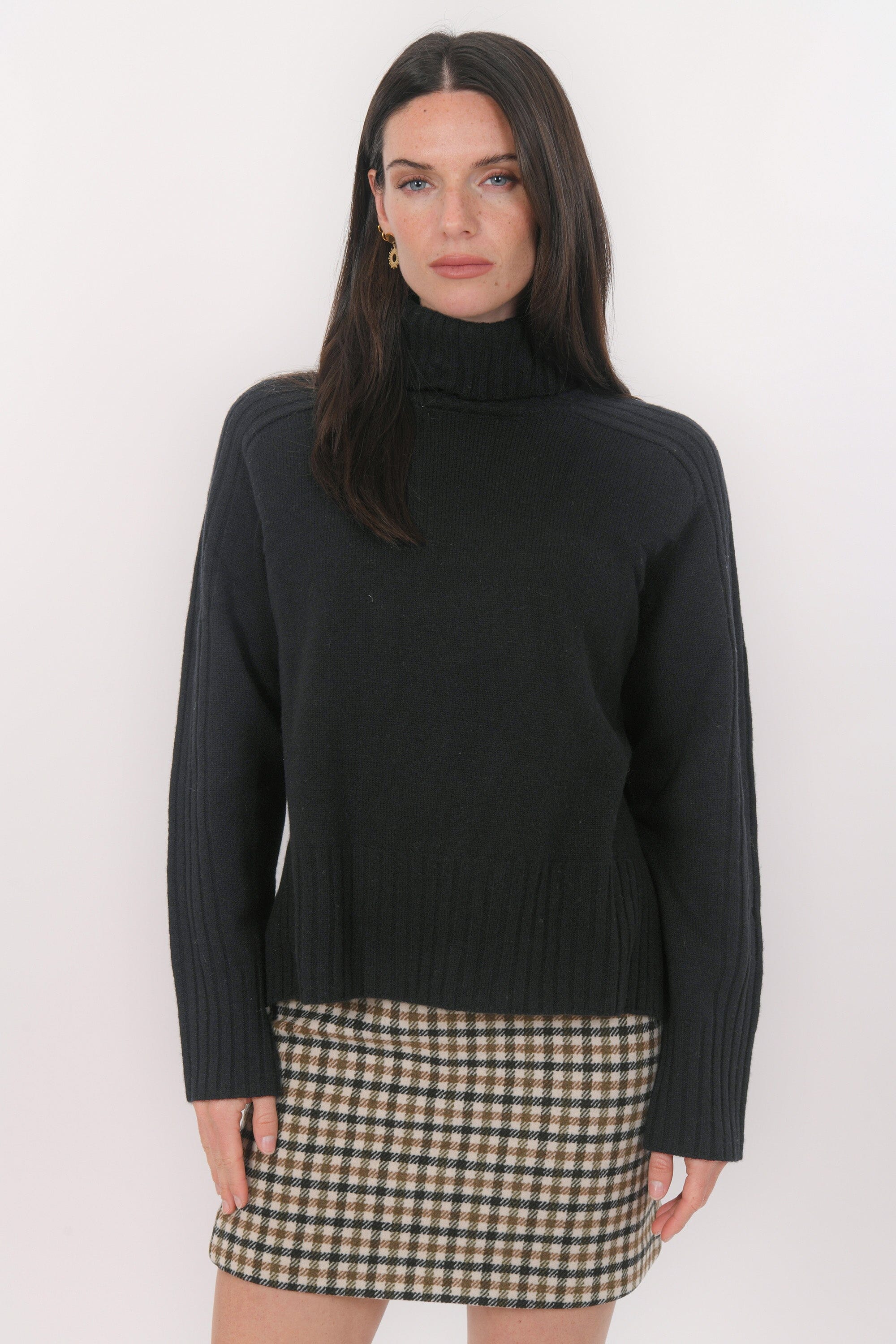 PULL COL ROULE - BART - NOIR PULL NEW KOOKAI Mode Kookai