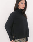 PULL COL ROULE - BART - NOIR PULL NEW KOOKAI Mode Kookai