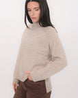 PULL COL ROULE - BART - TAUPE PULL NEW KOOKAI Mode Kookai