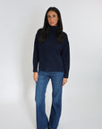 PULL COL ROULÉ CELINA NAVY PULL KOOKAI Mode Kookai