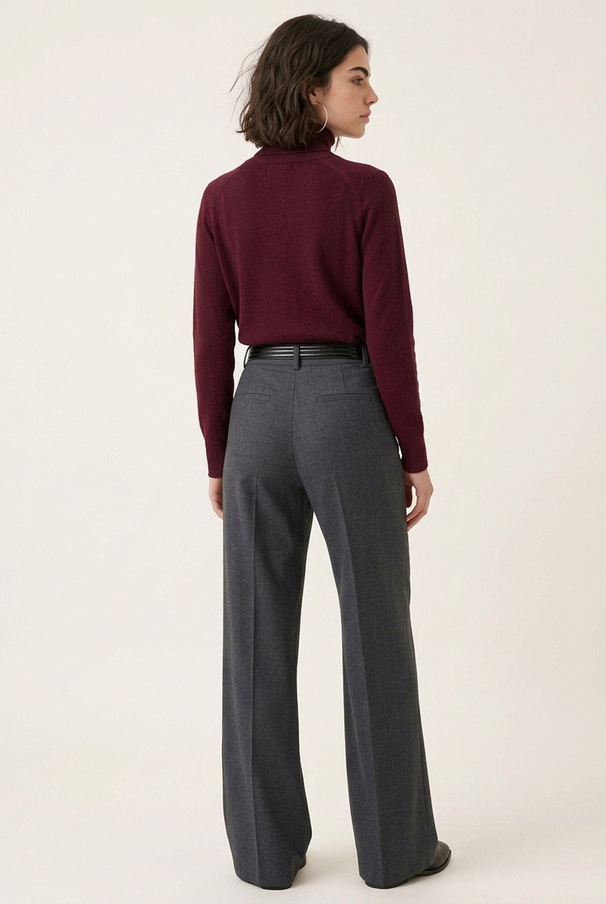 PULL COL ROULE - DANITA - BORDEAUX PULL NEW KOOKAI Mode Kookai