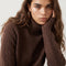 PULL COL ROULE - DOROTHEE - CHOCOLAT PULL NEW KOOKAI Mode Kookai