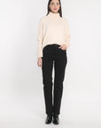 PULL COL ROULÉ JOANA BEIGE CHINÉ PULL KOOKAI Mode Kookai