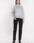 PULL COL ROULÉ JOANA GRIS CHINÉ PULL KOOKAI Mode Kookai