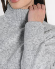 PULL COL ROULÉ JOANA GRIS CHINÉ PULL KOOKAI Mode Kookai