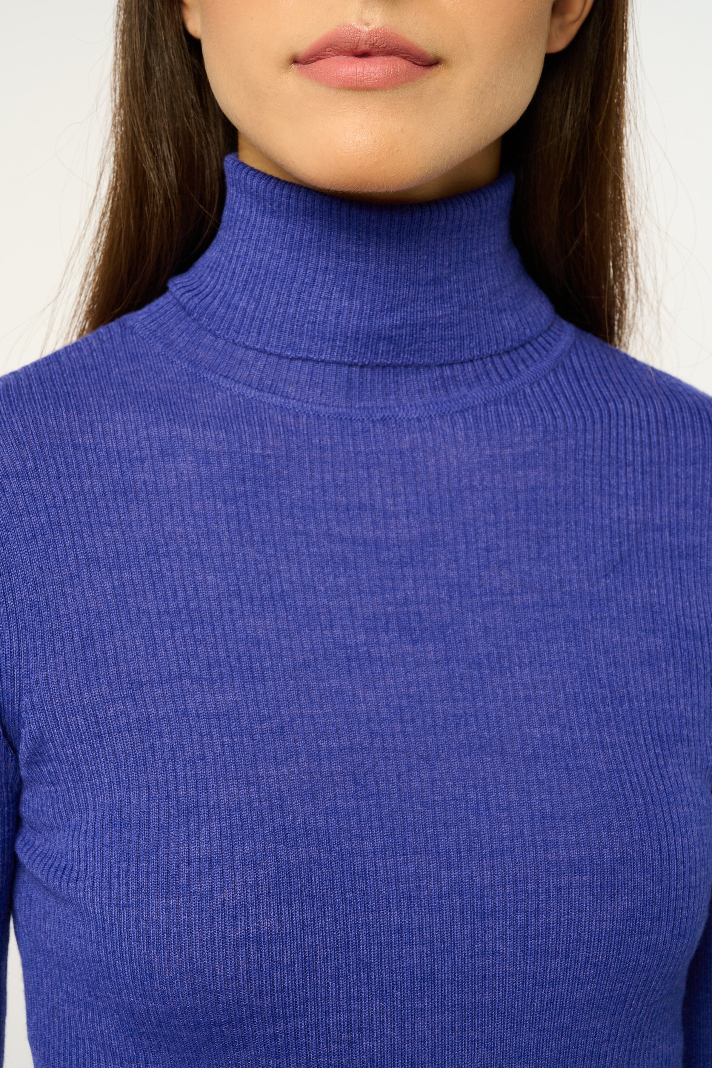 Pull col roulé Olympe violet kookai Mode Kookai