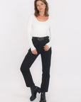 PULL COL U - BAYRON - NOIR PULL NEW KOOKAI Mode Kookai